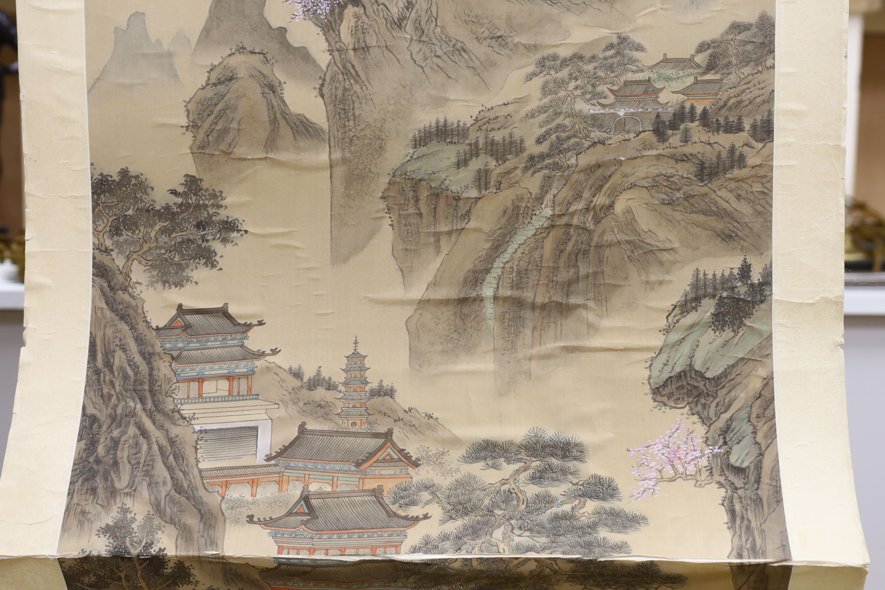 A 19th / 20th century Chinese scroll painting